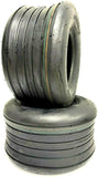 (2) 13x6.50-6 OTR Smooth 4 Ply Tires Fits Scag, Gravely, Hustler, Toro, Ferris