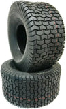 Two 18x9.50-8 Riding Lawn Mower Garden Tractor Turf Tires 4ply Rated Tubeless Non-Directional Garden Tractor Riding Farming Heavy Duty Tires for Lawn