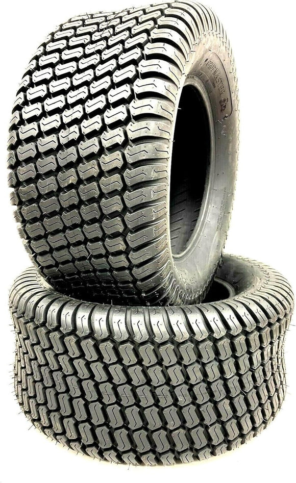 Two 24x12x12 Riding 24X12.00-12 Lawn Mower Tractor Tires Tubeless 24x1200x12