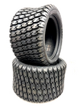 Two 20X10-12 Lawn Boss Mower Tractor Golf Tires 20x10.00-12 Tubeless Heavy Duty