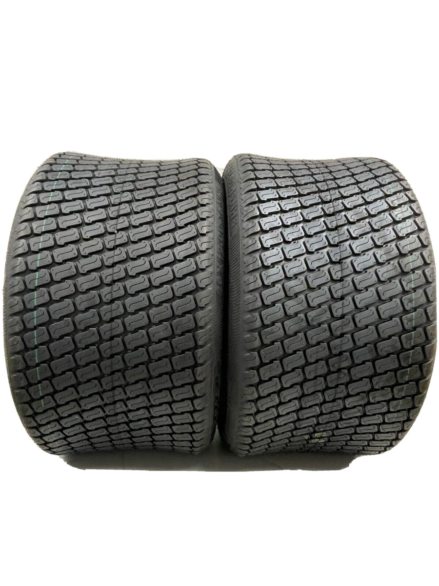 Two-26x12-16 Lawn Tractor Tires Heavy Duty P332 fits Kubota Zero-Turn