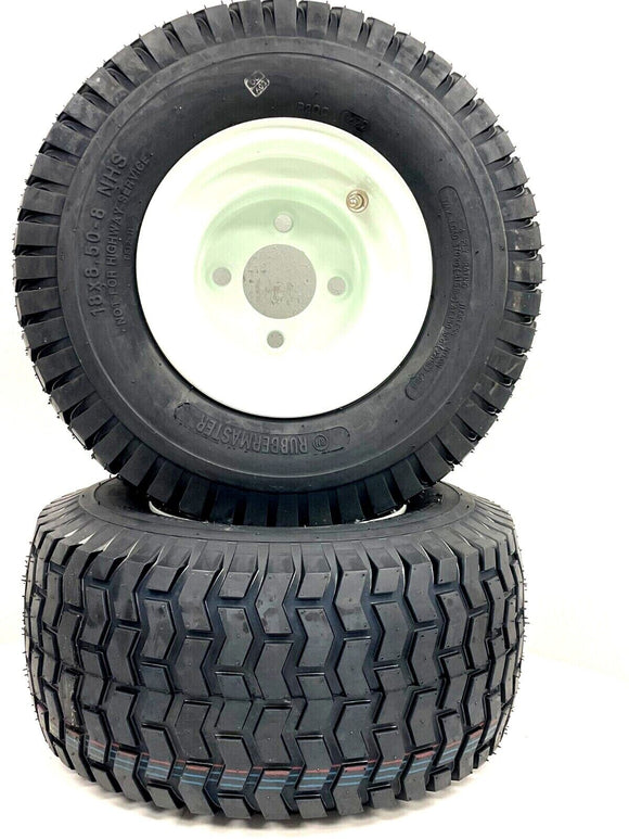 2-18X8.50-8 Lawn Tractor Tires and wheels 4 Lug Bolt Pattern 18x850-8