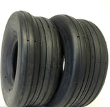 TWO 15X6.00-6, 15-6.00x6 Fits HAY TEDDER LAWN Tires  HEAVY DUTY 15/6.00-6 Lawn Tractor Mower