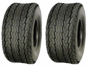 (TWO) 20.5x8-10 20.5x8.0-10 PONTOON BOAT 6 PR Load C Heavy Duty Trailer Tire