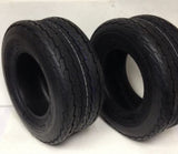 (TWO) 20.5x8-10 20.5x8.0-10 PONTOON BOAT 6 PR Load C Heavy Duty Trailer Tire