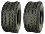 (TWO) 20.5x8-10 20.5x8.0-10 PONTOON BOAT 10 PR Load E Heavy Duty Trailer Tire