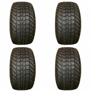 Four 205/50-10 205x50-10 4 Ply  Golf Cart Tires Tubeless 205 50 10