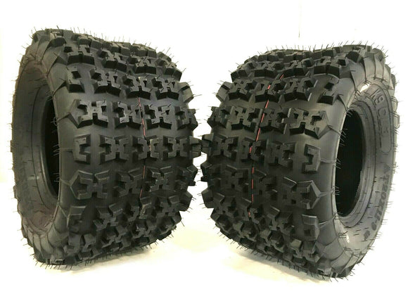 Two New 22x11-9 ATV Tires 22x11x9 Race Tubeless 6 PR K9 CL3 RAZR style GNCC