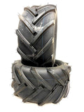 Two 22x11.00-10 Lug R-1 Lawn Mower Tractor Tubeless Heavy Duty 22x11x10