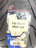 130/70-10 Vee Scooter Tire Front/Rear Moped