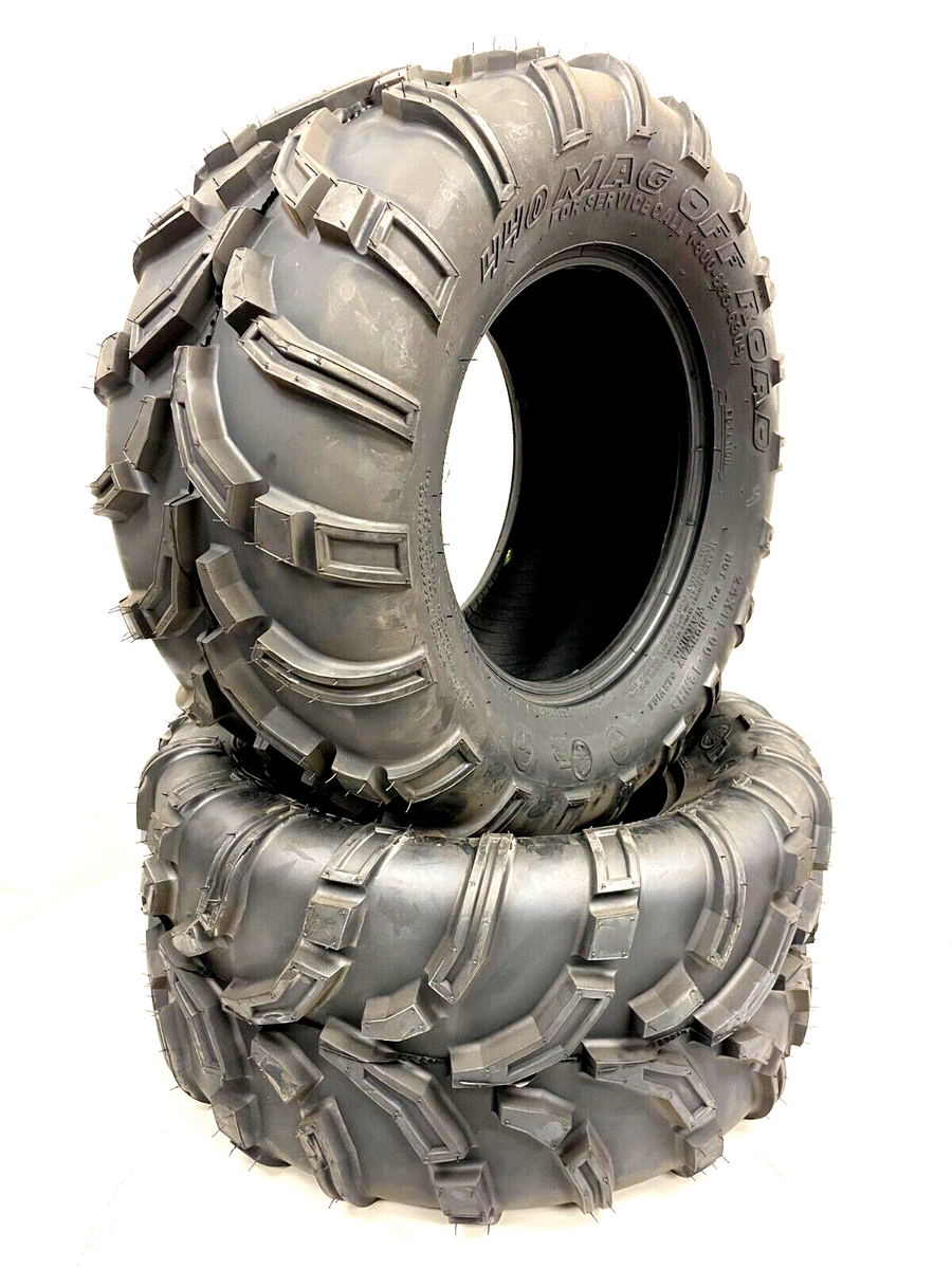 Two 24X11.0012 OTR 440 MAG 6 PLY A/T ATV RTV/UTV OFF ROAD Lawn
