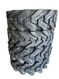 4 Heavy Duty Premium Tires 10 16.5 Skid Steer R4 10 Ply TL Bobcat 10x16.5 10-16.5 DOB