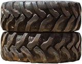 🔧 19.5L-24 12PR R4 Rear Backhoe Grader Bias Industrial Tractor Tire - 19.5x24 12-Ply Tubeless Set of 2 for Heavy-Duty Construction & Farming Equipment