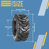 TWO 18x8.50-8 Lug Traction Lawn Tractor Tires 🛠️ R-4 Bar Skid Lug 18x8.5-8 Heavy Duty Turf & Garden Equipment Tires