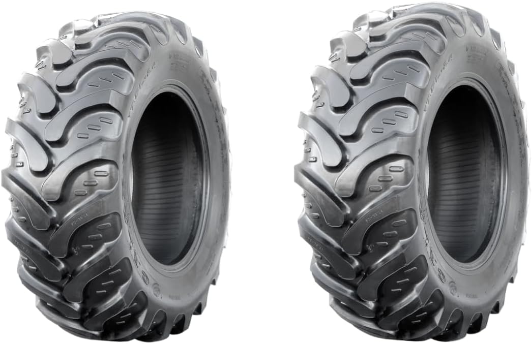 14.9-24 Tractor Tire R4 – Heavy Duty Tubeless Backhoe Loader Tire (2-P ...