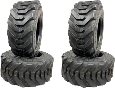 🔥 Justubes 4-Pack 12.5/80-18 R4 Backhoe Skid Steer Tires 12 Ply Heavy Duty 🔥