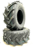 Two 16x6.50-8 AG Lug Tires 4 Ply | Lawn Tractor Mower Turf