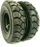 💪Justubes SET OF TWO 7.50-15 Forklift Tires w/ Tubes & Flaps Heavy Duty 750-15