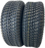 11x4.00-4 4 Ply Turf Lawn Mower Tires for Tractor, Set of 2 | Improved Traction, Enhanced Handling, Durable Construction, Fits 11x4-4 Rim, Yard Maintenance Use