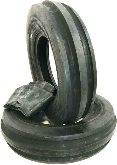(2) New 6.00-16 600X16 6.00X16 Rib Imp DISC,WAGON Farm Tractor Tires w/Tubes
