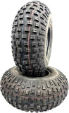 2 PK – 16x8.00-7 ATV Knobby Tires | D-929 | 16x8-7 | Four Wheeler Quad Tire Set