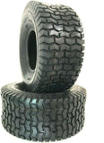 2 (TWO) 16x6.50-8 Turf Tires 4 PR Tubeless Lawn Mower Tires