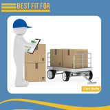 2 New 4.10/3.50-4 Stud Tires + TR87 Bent Stem Tubes 410/350-4 Cart Dolly