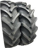2 New 18.4-30 R1 Tractor Tires 18.4x30 10 Ply Tubeless Lug Heavy Duty Pair