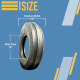 Two New 4.00-12 3-RIB Cub Cadet Easy Steer Tractor Tires w/tubes