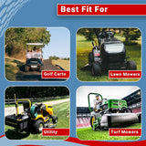 Two 26X12.00-12 Lawn Tractor Tires Turf Mower 26x12-12 Heavy Duty 26x12-12