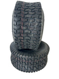 SET OF 2 15X6X6 15X6.00-6 Turf Tires Garden Tractor Lawn Mower Riding Mower