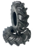 7-12 R1 Lug 6 Ply Heavy Duty Tubeless 7x12 Tractor Tire 2 pack