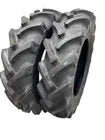 Two 9.5x22 6-Ply R-1 Bar Lug Tractor Tires – Tubeless