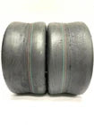 2 New 4.10/3.50-5 Smooth Tires Tubeless 410/350-5 4 Ply 4.10-5 Hand Truck Dolly