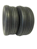 2 Tires 11x4.00-5 Smooth Rib Lawn Mower 11x4-5 4 Ply Heavy Duty Tractor Go Kart