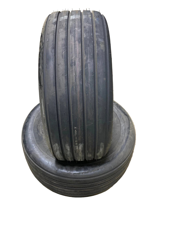 2 Tires 14 L Heavy  I-1 Implement 12 ply Tubeless 14Lx16.1 14L-16.1