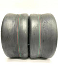 2 New 4.10/3.50-5 Smooth Tires + Tubes 410/350-5 4 Ply 4.10-5 Hand Truck Dolly