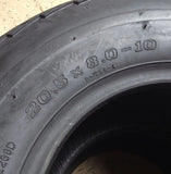 2 New 20.5x8.00-10 Trailer Tires 205/65-10 6 Ply Load C Tubeless Camper Pair