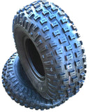 (2) TWO- NEW 22X11.00-8  DEESTONE D929  KNOBBY TIRES