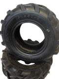 Two 16x6.50-8 AG Lug Tires 4 Ply | Lawn Tractor Mower Turf