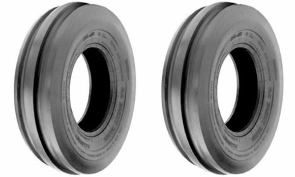 (2) TWO- New 4.00-19 TRI RIB 4PLY  Front Tractor 8N/9N TUBE TIRES