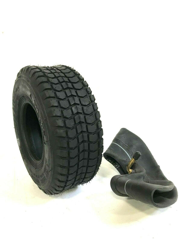 9x3.50-4 Tire and Tube 9x3.5-4 for Garden Lawn Mower Turf Tire Scooter Mini Bike