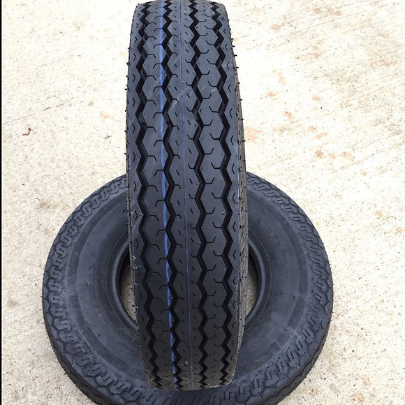 2 - ST 185/80D13 6 Ply Deestone Trailer Tires DS7283 Heavy Duty D.O.T Approved
