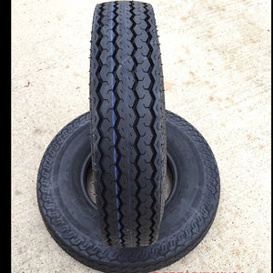 2- 500x10, 500-10, 5.00x10, 5.00-10 Eight ply Tubeless Trailer Tires Boat 8 PLY