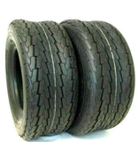 2 New 18.5x8.50-8 18.5x8.5-8 4 Ply Heavy Duty Trailer Tires 18.5-8.50-8 Boat Jet Ski