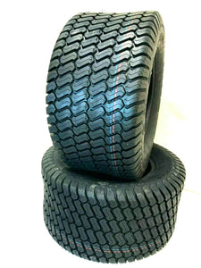 TWO 18X8.50-10 Mower Tires P332 Heavy Duty 18x8.5-10 Lawn Tractor Tubeless Tires