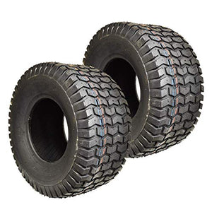 TWO 4.10/3.50-4 410/350-4 Turf Lawn Mower Go Kart TIRES 4 PLY 410 350 4