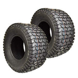 Two 18x9.50-8 Riding Lawn Mower Garden Tractor Turf Tires 4ply Rated Tubeless Non-Directional Garden Tractor Riding Farming Heavy Duty Tires for Lawn