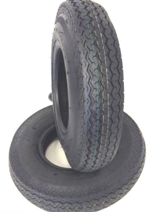 2 (TWO) 530-12 5.30-12 4 PLY RATED Hiway Speed Trailer Service Tires Loadmaxx