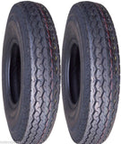 (2) TWO- NEW 480-12 Boat Trailer 6PLY TRAILER TIRES Highway Tubeless Tire